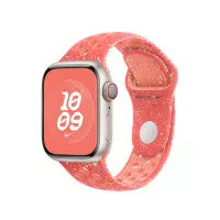 Силиконовый ремешок для Apple Watch 38/40/41 mm Apple Nike Sport Band Magic Ember - S/M (MUUX3)
