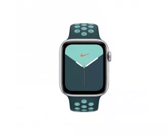 Силиконовый ремешок для Apple Watch 38/40/41 mm Apple Nike Sport Band Midnight Turquoise/Aurora Green (MXQX2)