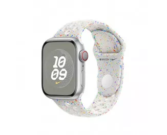 Силіконовий ремінець для Apple Watch 38/40/41 mm Apple Nike Sport Band Pure Platinum - M/L (MUUL3ZM/A)