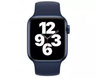 Силиконовый ремешок для Apple Watch 38/40/41 mm Apple Solo Loop Deep Navy (MYPR2), Size 8