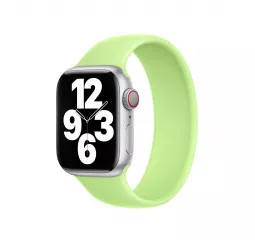 Силиконовый ремешок для Apple Watch 38/40/41 mm Apple Solo Loop Sprout Green (MQVV3), Size 6
