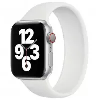Силиконовый ремешок для Apple Watch 38/40/41 mm Apple Solo Loop White (MYNR2), Size 5