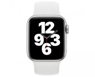 Силиконовый ремешок для Apple Watch 38/40/41 mm Apple Solo Loop White (MYNT2), Size 6