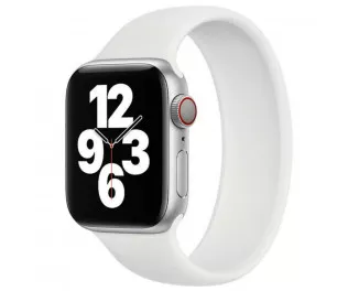 Силиконовый ремешок для Apple Watch 38/40/41 mm Apple Solo Loop White (MYNV2), Size 8