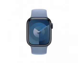 Силіконовий ремінець для Apple Watch 38/40/41 mm Apple Solo Loop Winter Blue (MTAQ3), Size 8