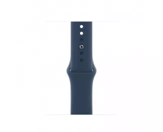 Силіконовий ремінець для Apple Watch 38/40/41 mm Apple Sport Band Abyss Blue (MKUE3)