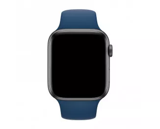 Силіконовий ремінець для Apple Watch 38/40/41 mm Apple Sport Band Blue Horizon (MTPC2)