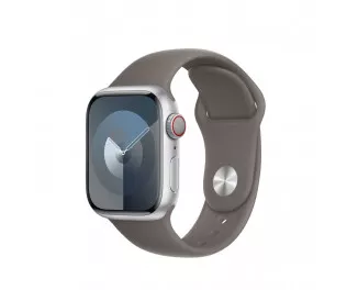 Силиконовый ремешок для Apple Watch 38/40/41 mm Apple Sport Band Clay - S/M (MT373ZM/A)