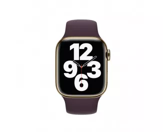 Силиконовый ремешок для Apple Watch 38/40/41 mm Apple Sport Band Dark Cherry (MKUJ3)