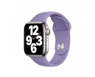 Силиконовый ремешок для Apple Watch 38/40/41 mm Apple Sport Band English Lavender (MKUH3)