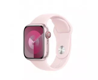 Силіконовий ремінець для Apple Watch 38/40/41 mm Apple Sport Band Light Pink - S/M (MT2Y3)