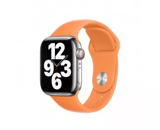 Силіконовий ремінець для Apple Watch 38/40/41 mm Apple Sport Band Marigold (MKUF3)