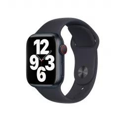 Силіконовий ремінець для Apple Watch 38/40/41 mm Apple Sport Band Midnight - S/M (MP763)