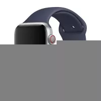 Силіконовий ремінець для Apple Watch 38/40/41 mm Apple Sport Band Midnight Blue (MLKX2)