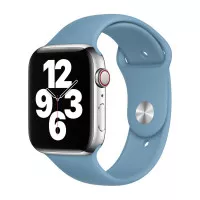 Силиконовый ремешок для Apple Watch 38/40/41 mm Apple Sport Band Northern Blue (MYD02)