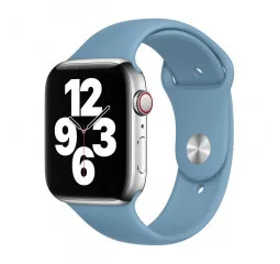 Силіконовий ремінець для Apple Watch 38/40/41 mm Apple Sport Band Northern Blue (MYD02)