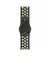 Силиконовый ремешок для Apple Watch 38/40/41mm Apple Nike Sport Band Black/Lime Blast (MXQW2)