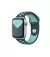 Силиконовый ремешок для Apple Watch 38/40/41mm Apple Nike Sport Band Midnight Turquoise/Aurora Green (MXQX2)