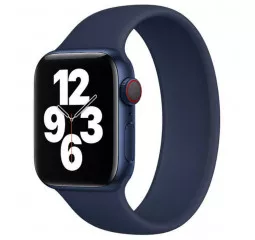Силиконовый ремешок для Apple Watch 38/40/41mm Apple Solo Loop Deep Navy (MYPR2), Size 8