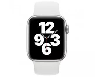 Силиконовый ремешок для Apple Watch 38/40/41mm Apple Solo Loop White (MYNU2), Size 7