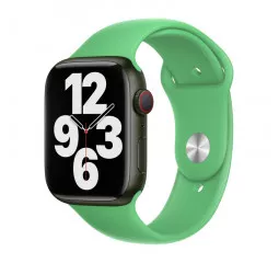 Силиконовый ремешок для Apple Watch 38/40/41mm Apple Sport Band Bright Green (MN2C3)