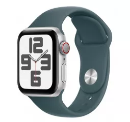 Силиконовый ремешок для Apple Watch 40mm Apple Sport Band Lake Green - M/L (MAX64)
