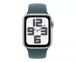 Силиконовый ремешок для Apple Watch 40mm Apple Sport Band Lake Green - S/M (MAX54)
