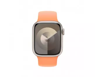 Силиконовый ремешок для Apple Watch 41mm Apple Solo Loop Orange Sorbet (MTAX3), Size 3