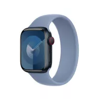 Силиконовый ремешок для Apple Watch 41mm Apple Solo Loop Winter Blue (MTAQ3), Size 8