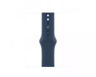 Силиконовый ремешок для Apple Watch 41mm Apple Sport Band Abyss Blue (MKUE3)