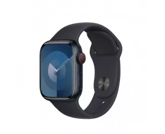 Силиконовый ремешок для Apple Watch 41mm Apple Sport Band Midnight - S/M (MT3D3)