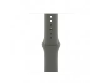 Силиконовый ремешок для Apple Watch 41mm Apple Sport Band Olive - S/M (MR2X3)