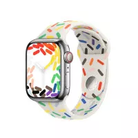 Силиконовый ремешок для Apple Watch 41mm Apple Sport Band Pride Edition - M/L (MRTM3)