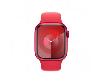 Силиконовый ремешок для Apple Watch 41mm Apple Sport Band (PRODUCT)RED - S/M (MT313)
