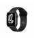 Силиконовый ремешок для Apple Watch 42/44/45 mm Apple Nike Sport Band Anthracite/Black (ML883)