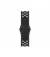 Силіконовий ремінець для Apple Watch 42/44/45 mm Apple Nike Sport Band Anthracite/Black (ML883)