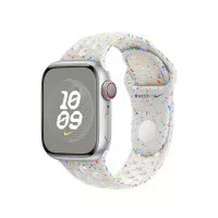 Силиконовый ремешок для Apple Watch 42/44/45 mm Apple Nike Sport Band Pure Platinum - S/M (MUV03)