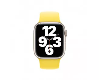 Силіконовий ремінець для Apple Watch 42/44/45 mm Apple Solo Loop Canary Yellow (MQW43), Size 5