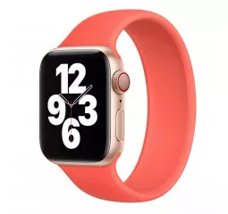 Силиконовый ремешок для Apple Watch 42/44/45 mm Apple Solo Loop Pink Citrus (MYW32), Size 11