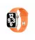 Силиконовый ремешок для Apple Watch 42/44/45 mm Apple Sport Band Bright Orange - S/M (MR323)