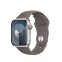 Силиконовый ремешок для Apple Watch 42/44/45 mm Apple Sport Band Clay - S/M (MT463)