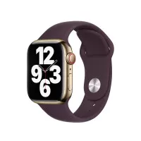 Силіконовий ремінець для Apple Watch 42/44/45 mm Apple Sport Band Dark Cherry (MKV13)