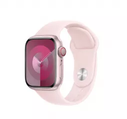 Силиконовый ремешок для Apple Watch 42/44/45 mm Apple Sport Band Light Pink - M/L (MT3V3ZM/A)