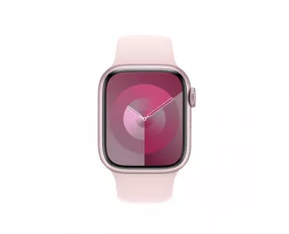 Силиконовый ремешок для Apple Watch 42/44/45 mm Apple Sport Band Light Pink - M/L (MT3V3ZM/A)