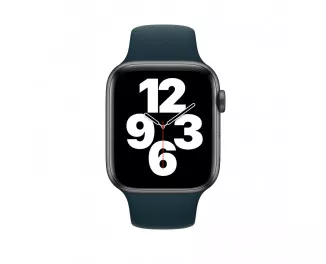 Силиконовый ремешок для Apple Watch 42/44/45 mm Apple Sport Band Mallard Green (MJK73)