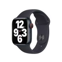 Силіконовий ремінець для Apple Watch 42/44/45 mm Apple Sport Band Midnight - M/L (MT3F3)