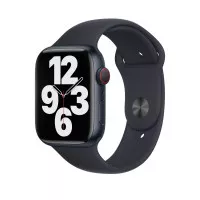 Силіконовий ремінець для Apple Watch 42/44/45 mm Apple Sport Band Midnight (MKUQ3)