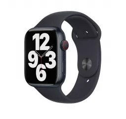 Силіконовий ремінець для Apple Watch 42/44/45 mm Apple Sport Band Midnight (MKUQ3)