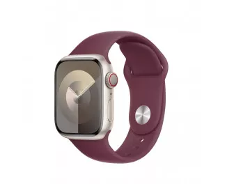 Силиконовый ремешок для Apple Watch 42/44/45 mm Apple Sport Band Mulberry - S/M (MT3Y3)