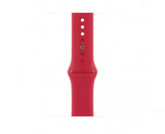 Силиконовый ремешок для Apple Watch 42/44/45 mm Apple Sport Band (PRODUCT)RED - M/L (MT3X3ZM/A)